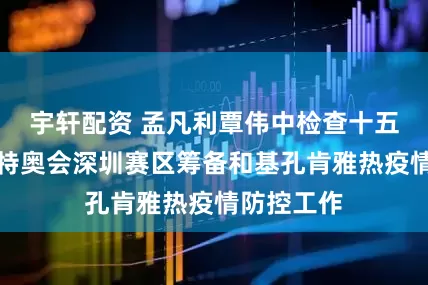 宇轩配资 孟凡利覃伟中检查十五运会和残特奥会深圳赛区筹备和基孔肯雅热疫情防控工作