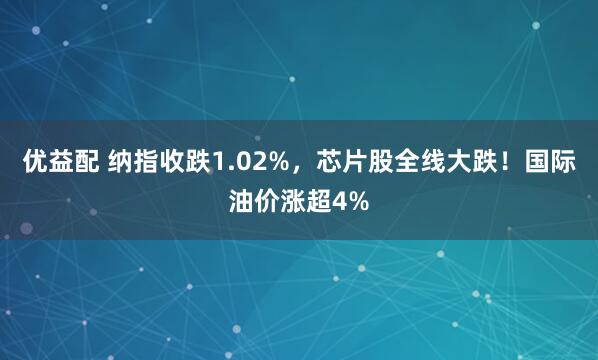 优益配 纳指收跌1.02%，芯片股全线大跌！国际油价涨超4%